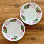 レトロチャイナ皿|アサガオナの小皿