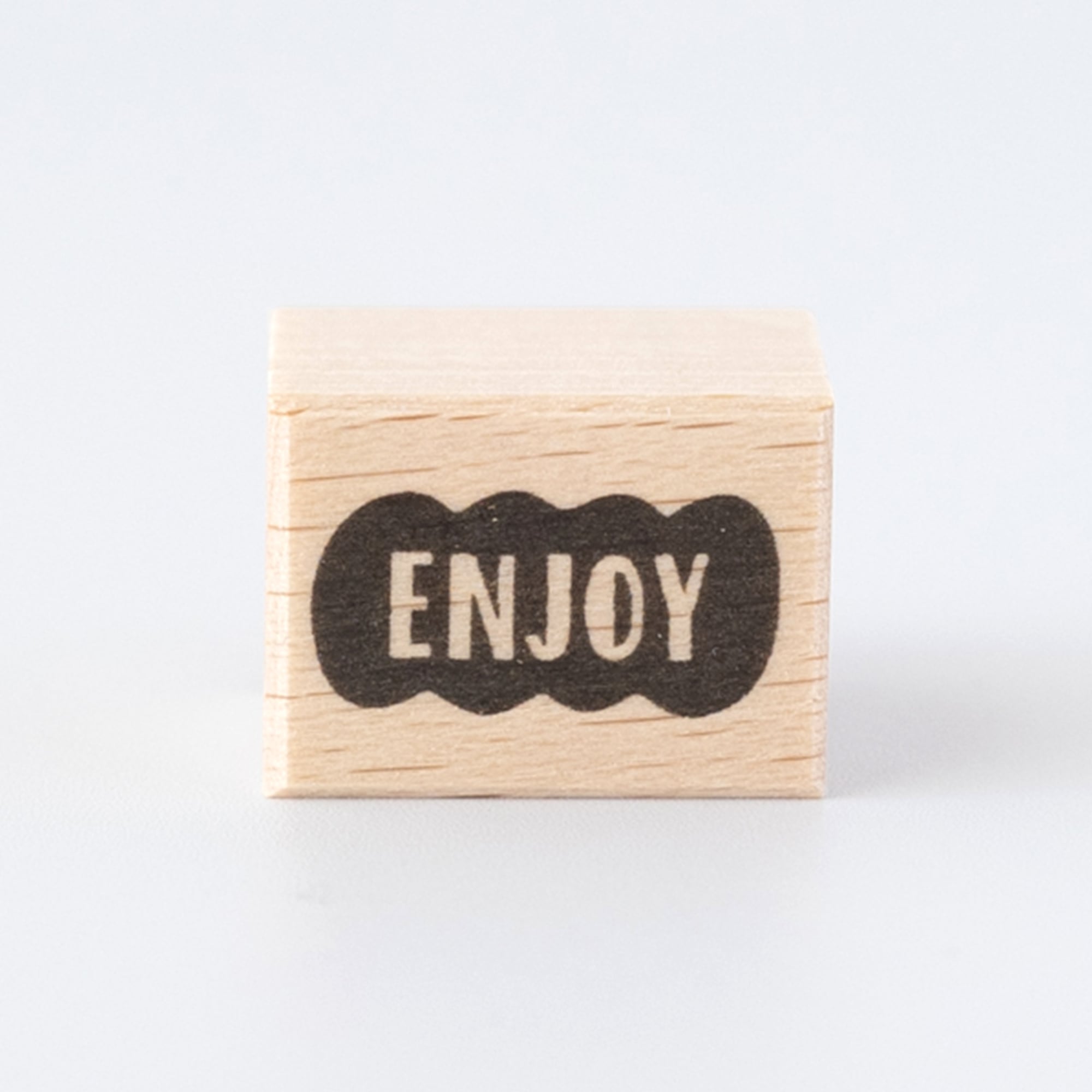 【吹き出しの文字】ENJOY | はんこ