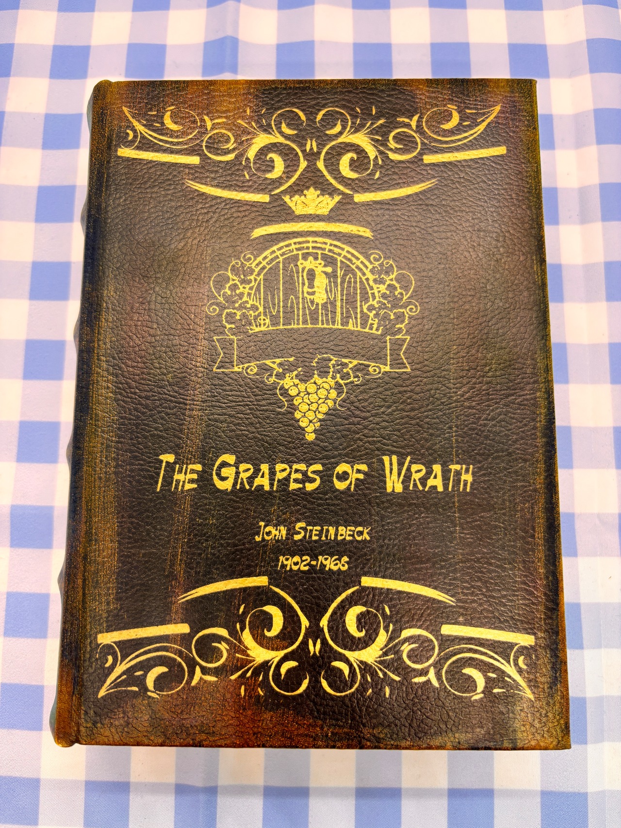 アンティークルックエンプティブックボックス  [カラー: C]