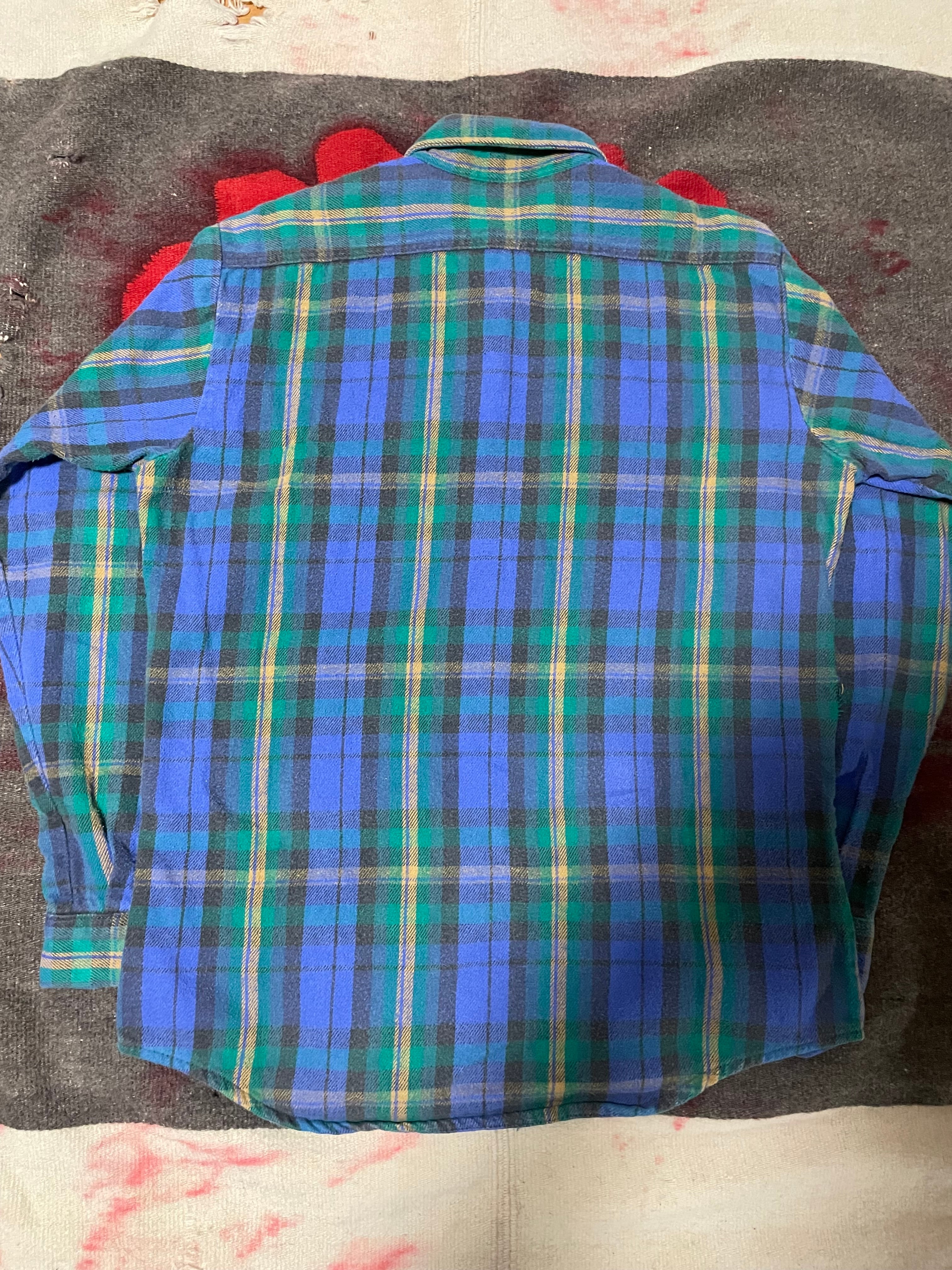 USA製】70s〜80s FIVE BROTHER ヘビーネルシャツ | wanted vtg
