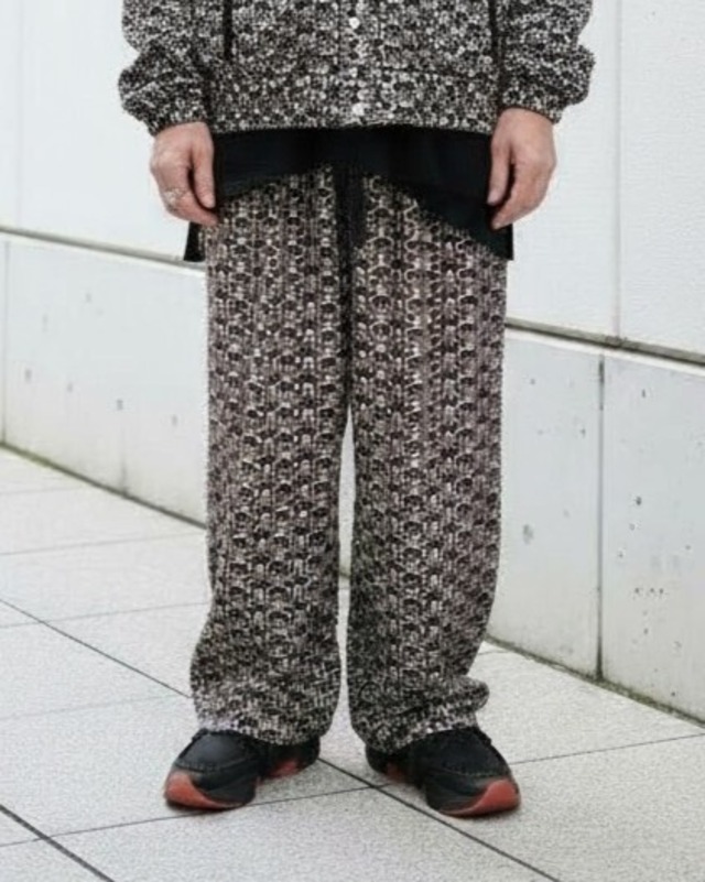 Jacquard Relax Pants/Geometry