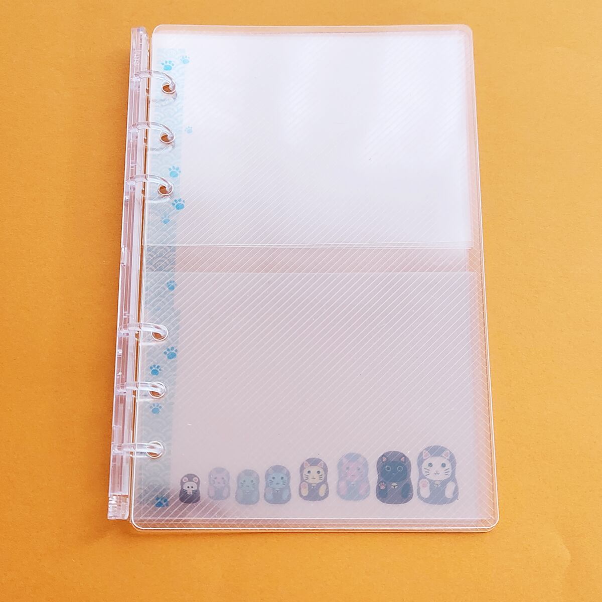 ニャンリョーシカシール帳＆フレークシールセット