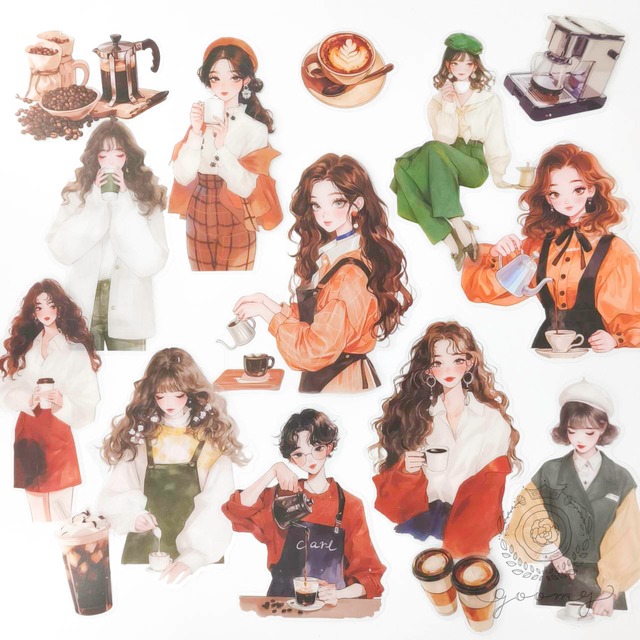 【期間限定SALE】イラストシール Life Journal 1 <S1023>