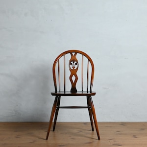 Ercol Thistleback Chair  【B】/ アーコールシスルバックチェア 〈ダイニングチェア・デスクチェア・椅子・コロニアル・アンティーク・ヴィンテージ〉 112902