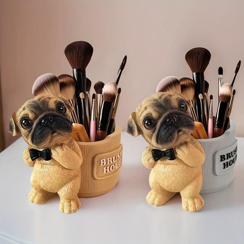 Storage tray -brush house- t-int-24 | Pug shower - パグシャワー