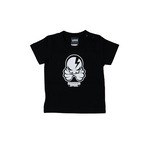 【for Kids&Lady's】OCTOPUS SKULL T-shirts (Black×White)