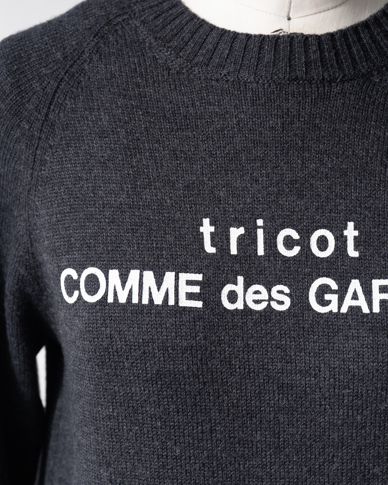 〈COMME des GARCONS〉Logo Kint