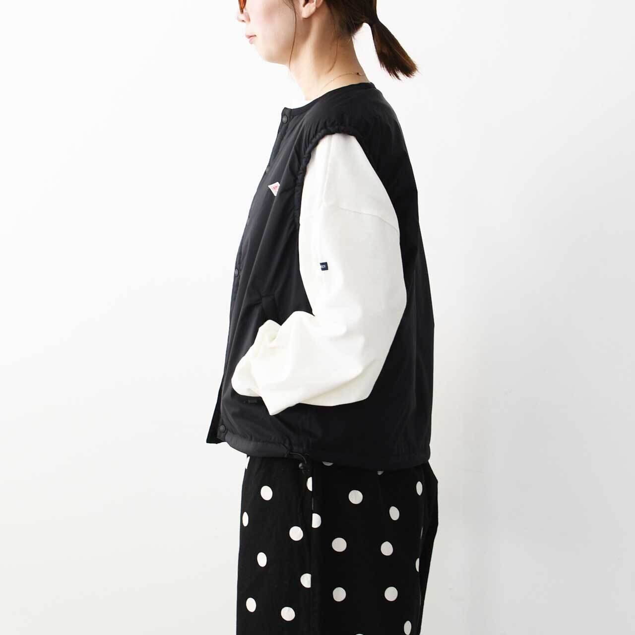 DANTON [ダントン] W IINSULATION COLLARLESS VEST [DT-A0634SNT
