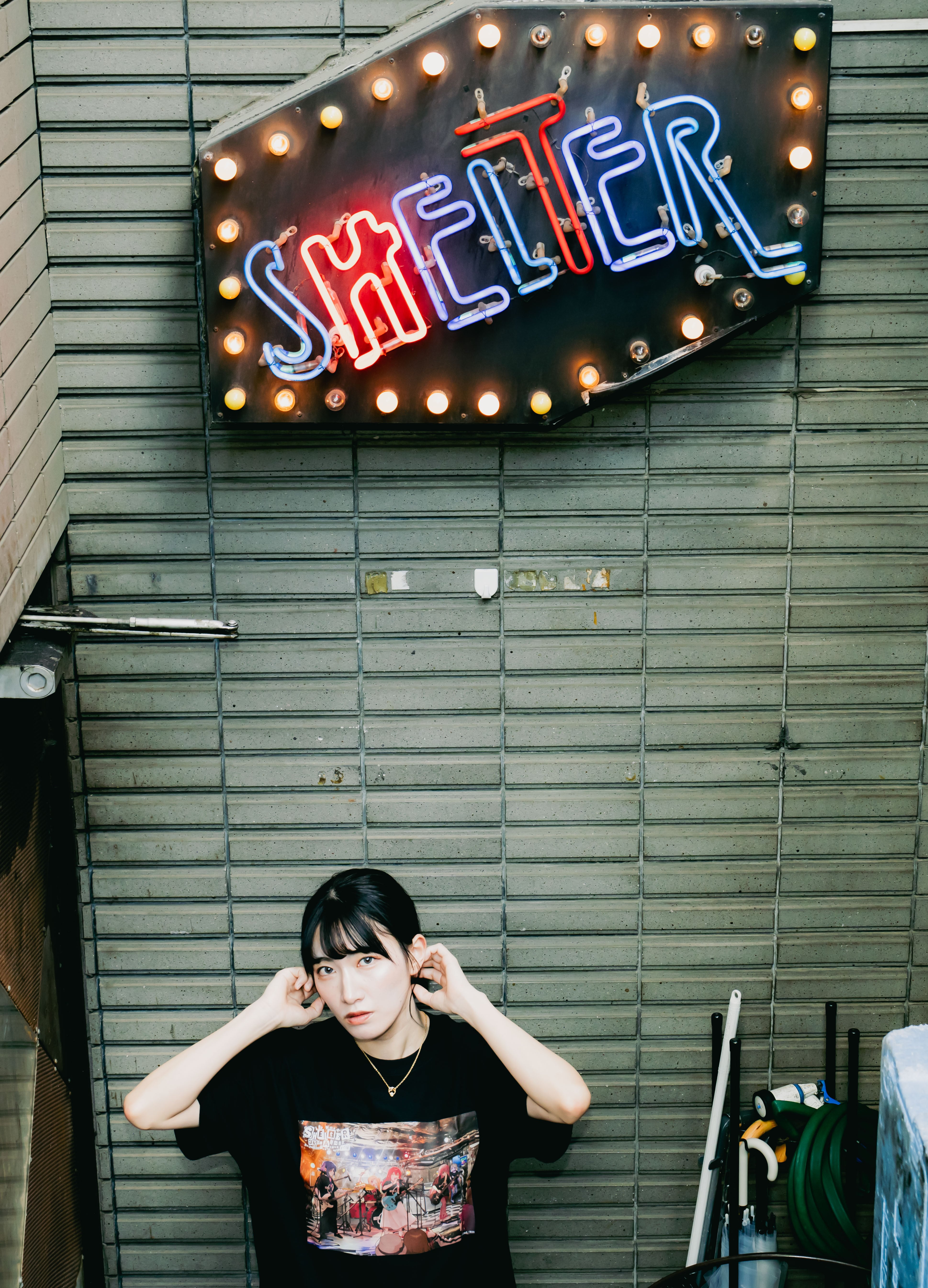 ぼっちざろっく　shelter Tシャツ　XXLサイズ　はまじあき描き下ろし 受注生産】SHELTER 35th × はまじあき描き下ろしTシャツ（XXL