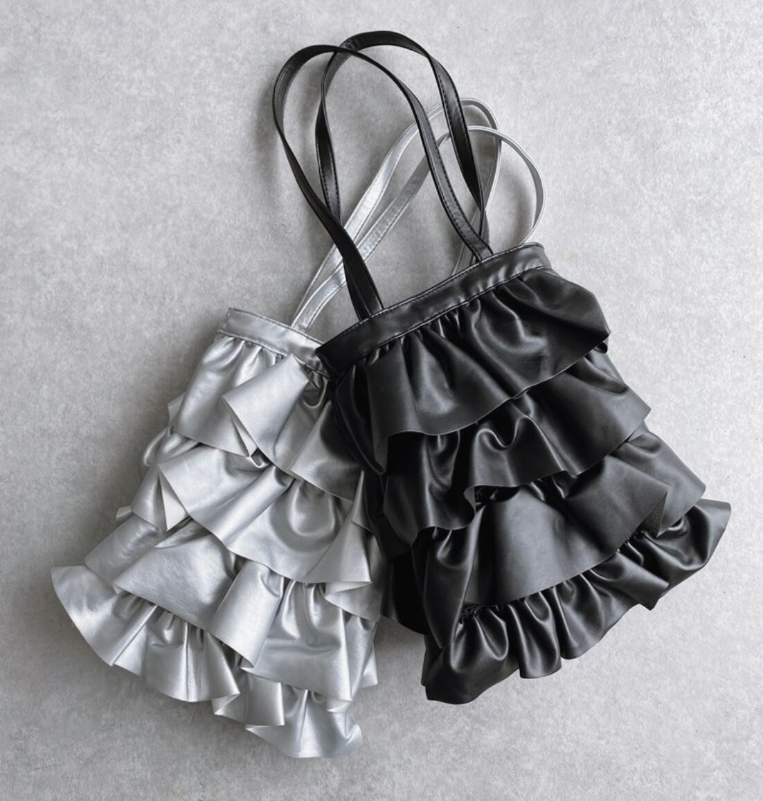 4color / フリルトートバッグ