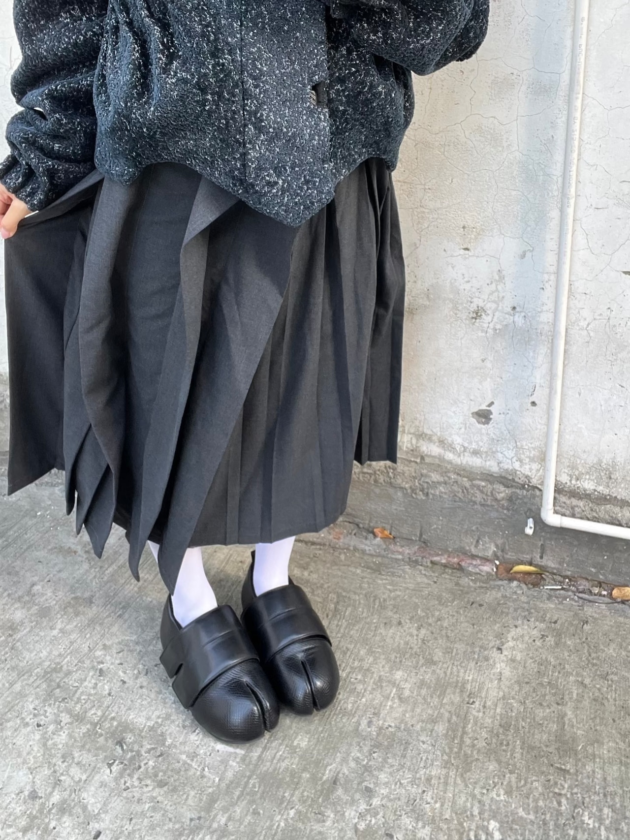 54A0 × musaafeer Dream Tabi Thick Sole Shoes