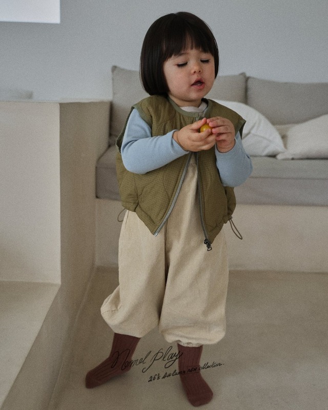 《予約》送料無料【normal play】Cookie Overalls