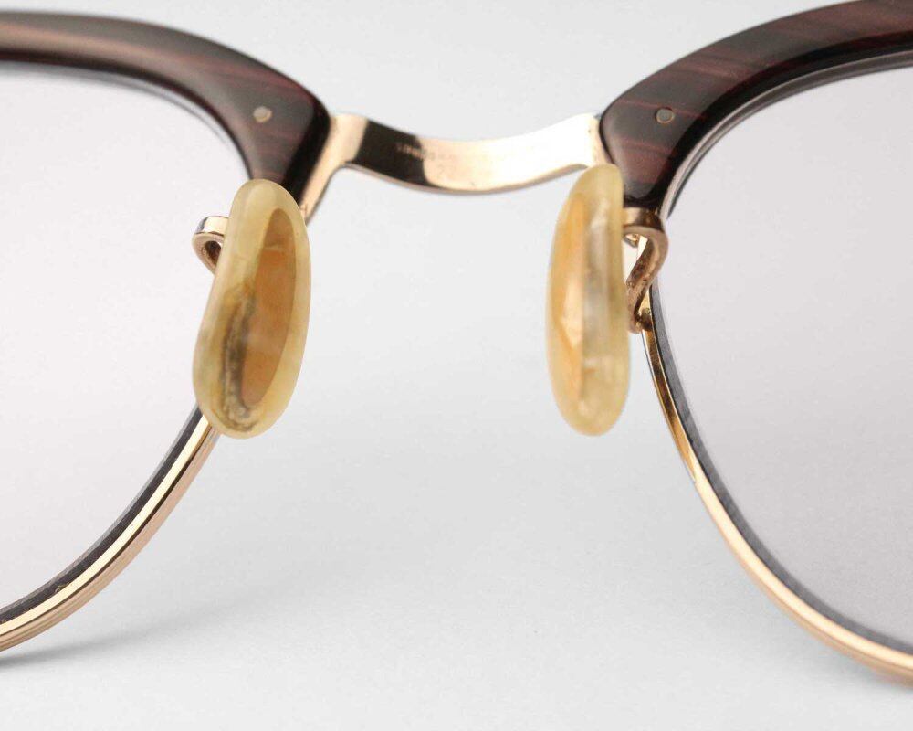 Shuron Ronser Vintage Glasses [SHURON] [Ron Sir] [Late1950s~] Red