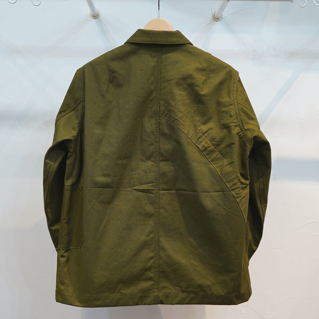 KUON（クオン） ルーマニアミリタリーテント生地 カバーオール Sサイズ