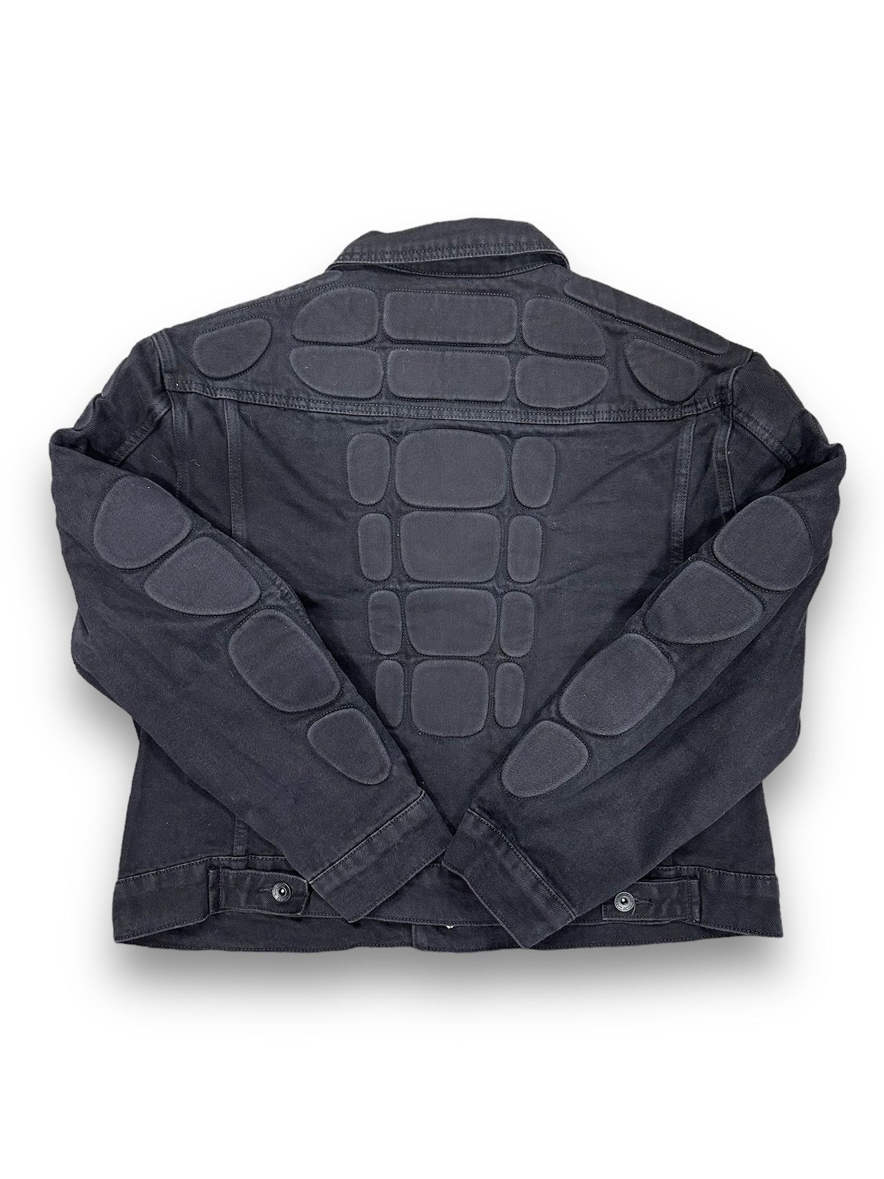 【PLANET STUDIO】Bone Pattern Denim Jacket