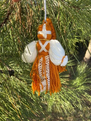 UA.Designer手作りモタンカ（ウクライナの御守り）