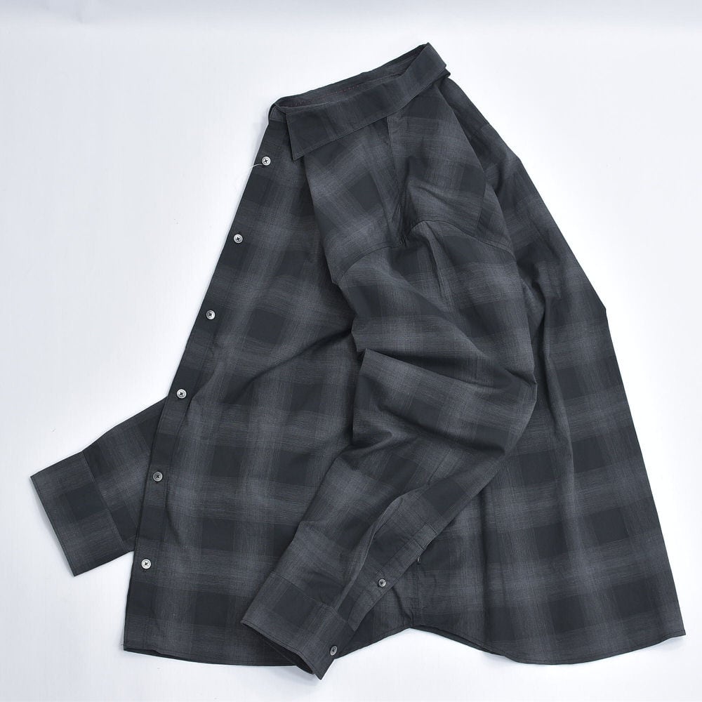 00s Calvin Klein カルバンクライン オンブレチェック コットンシャツ