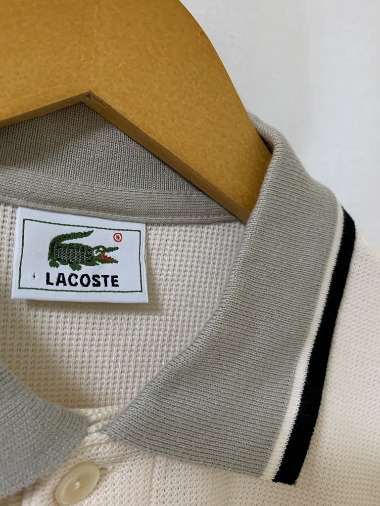 Switched Design Short Sleeve Polo Sweat "LACOSTE"