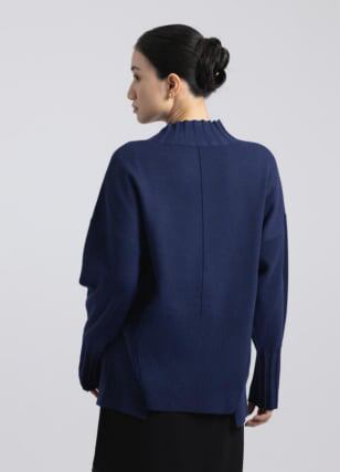 gz509702　胸ポケzip knit p