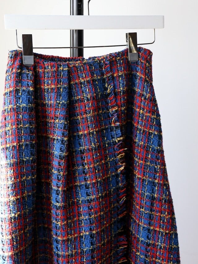 tweed volume long skirt | Katrin TOKYO tweed volume long skirt | Katrin TOKYO