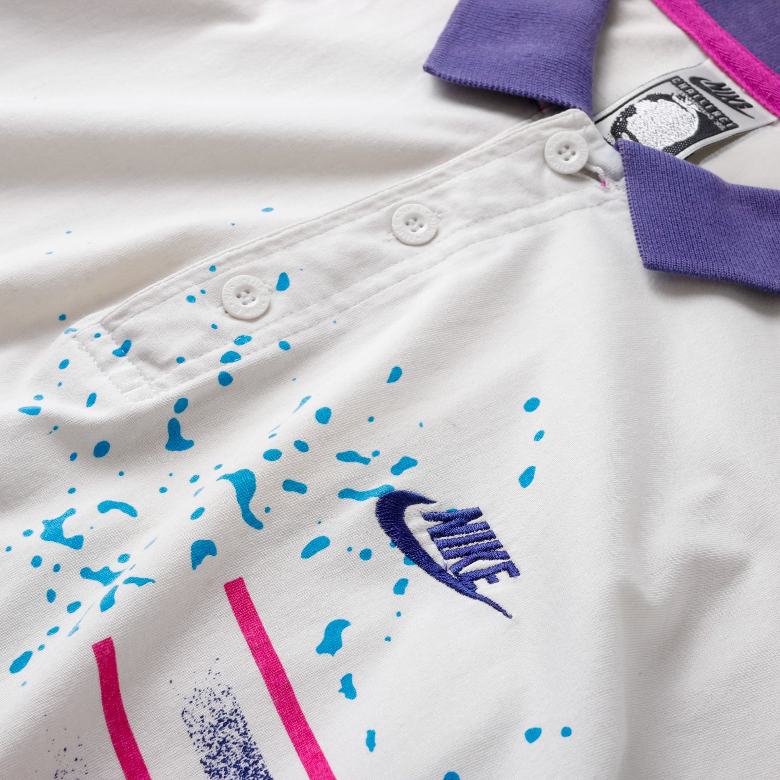 逸品】90s special vintage NIKE CHALLENGE COYRT polo shirt Agassi