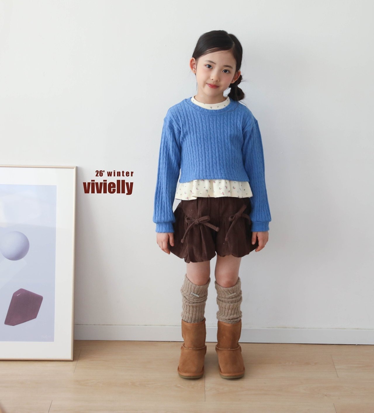 vivielly［取寄］vivi cable knit tee 26winter