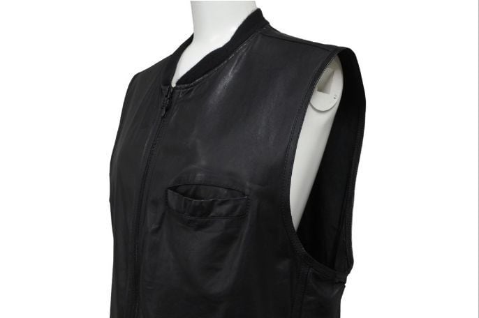 CHROME HEARTS クロムハーツ レザーパパベスト | chromehearts
