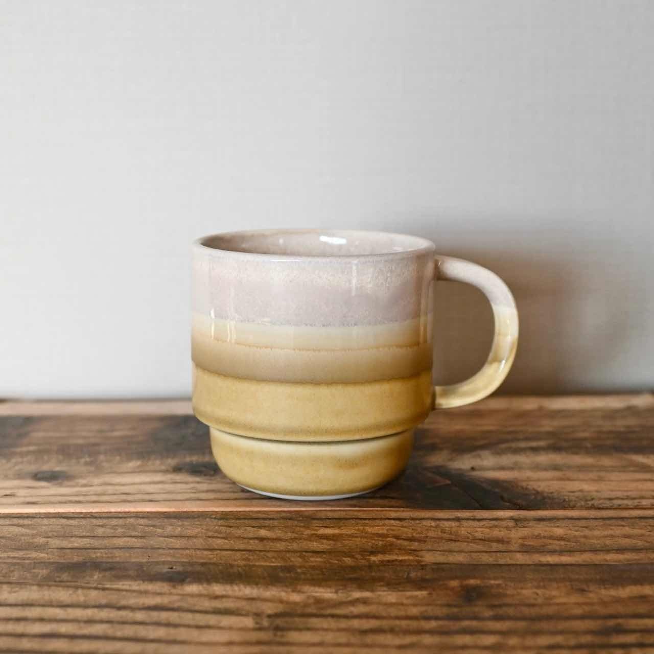 viv ストレータマグ イエロー系 B|波佐見焼 マグカップ 日本製 おしゃれ 雑貨店