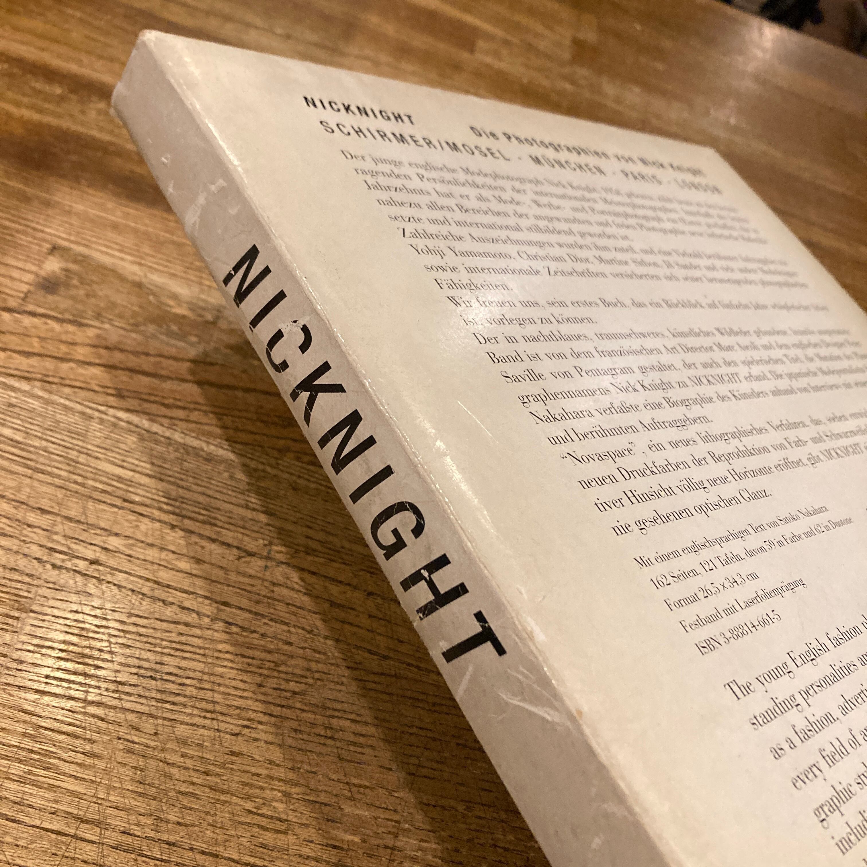 NICKNIGHT: Nick Knight (The Blue Velvet Book / ニック・ナイト) | 百年