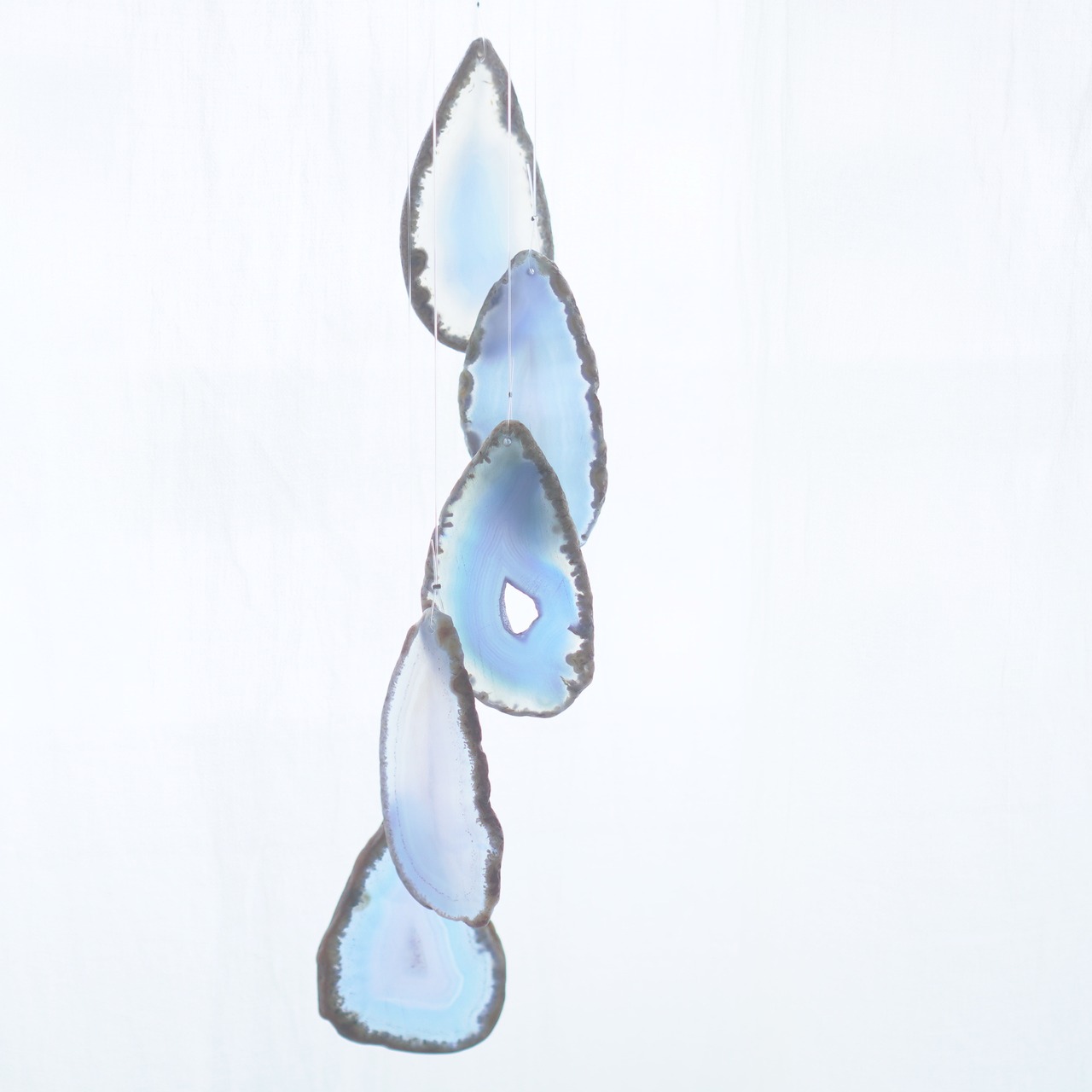 Dream Rain - アゲートヒーリングチャイム / Agate Sun Catcher Wind Chime 012