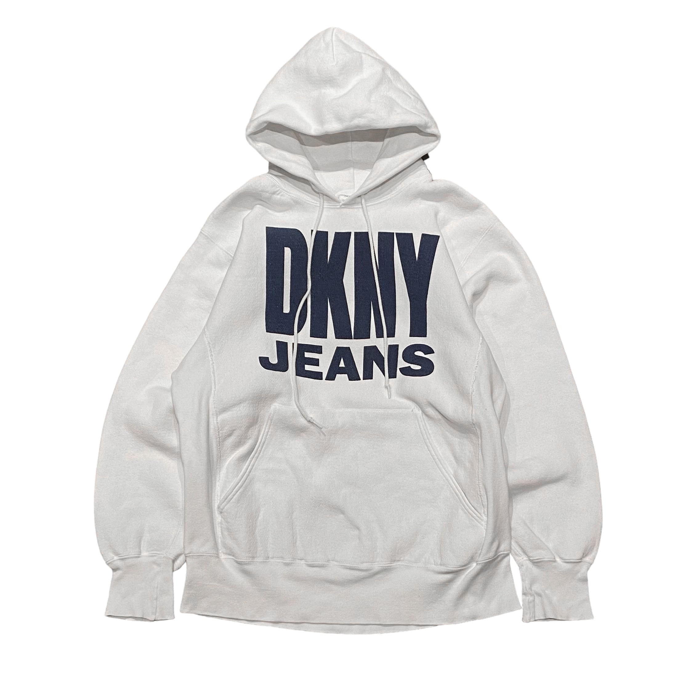 90's USA製 DKNY Jeans Reverse Weave Type Sweat Parka