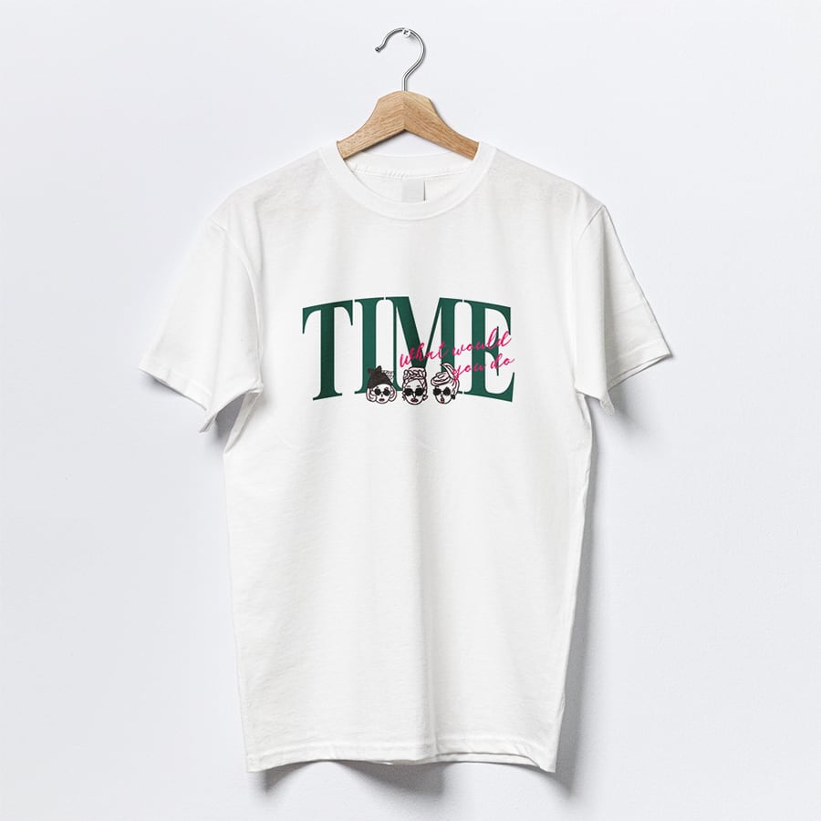 ユニセックス Tシャツ・“タイム!”