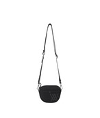 Crinkle Mini Shoulder Bag [サイズ: F (AGCUUBG10BKF)] [カラー: BLACK]