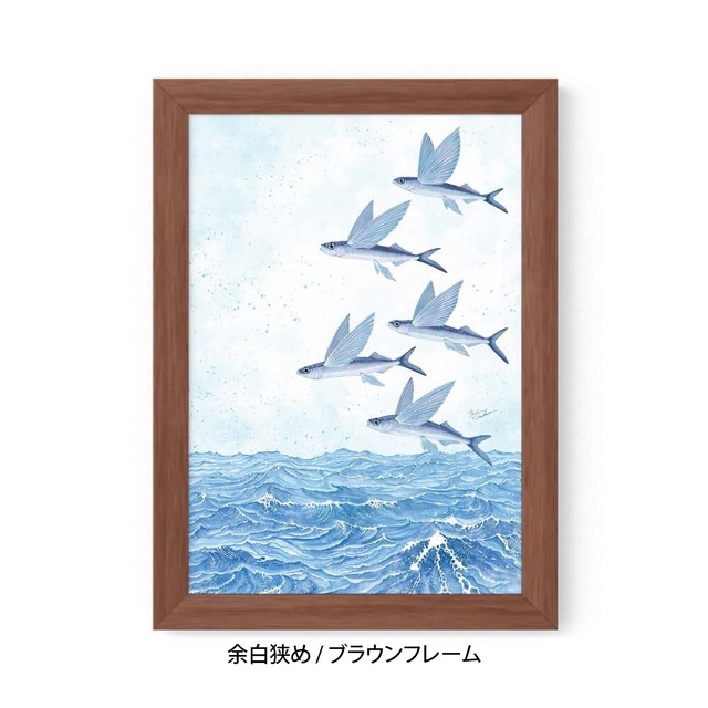 A5｜魚翔海図（ぎょしょうかいず）（フレームあり）