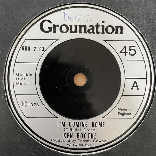 Ken Boothe - I'm Going Home【7-21140】