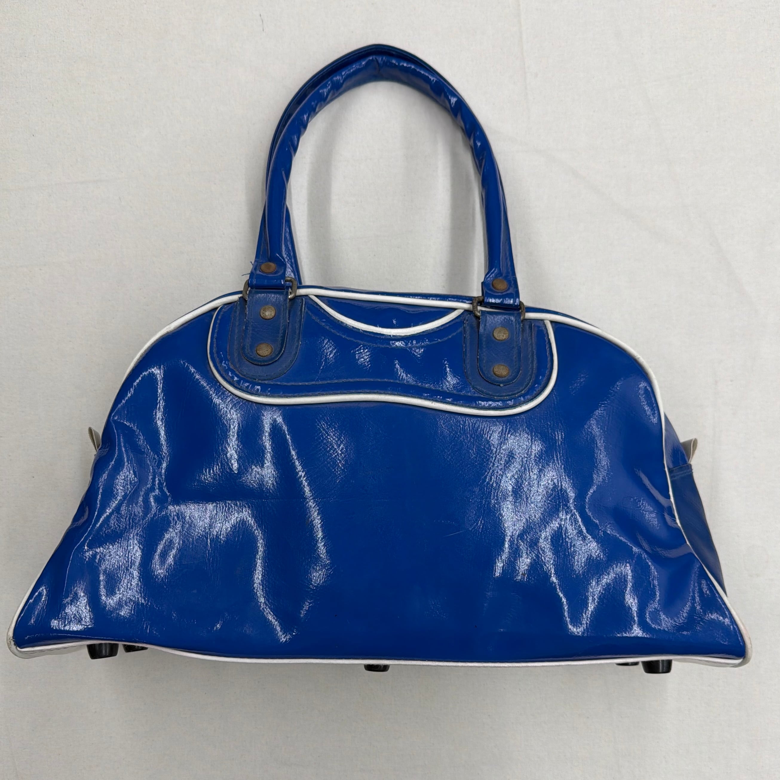 90s BAG エナメルバッグ | no pain no gain(ノーペインノーゲイン