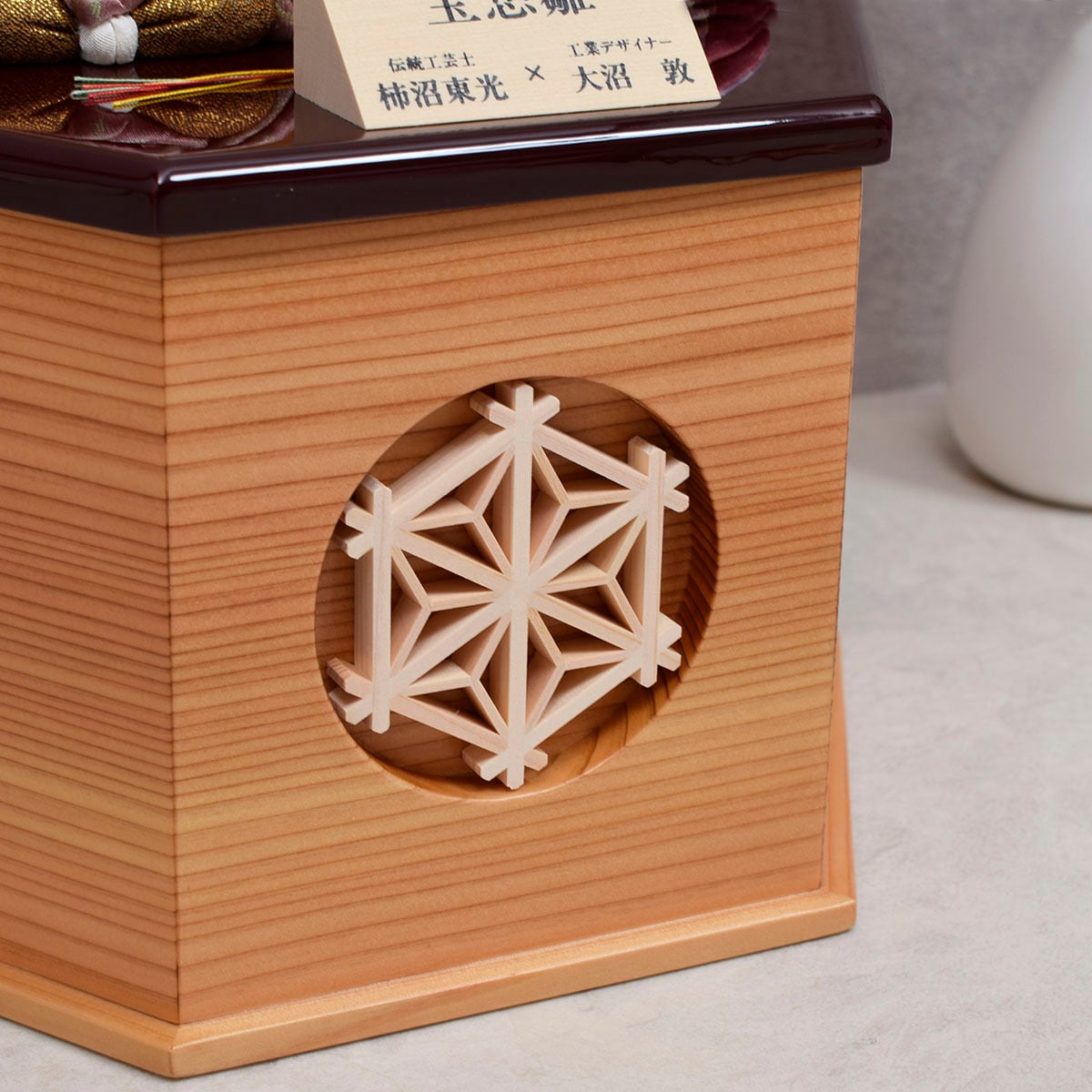 【百貨店購入】雛人形 親王飾り 江戸木目込 柿沼東光作 付属品完備❣️ 雛人形 木目込人形 親王飾り 貴雛PARIS【宝想雛】柿沼東光