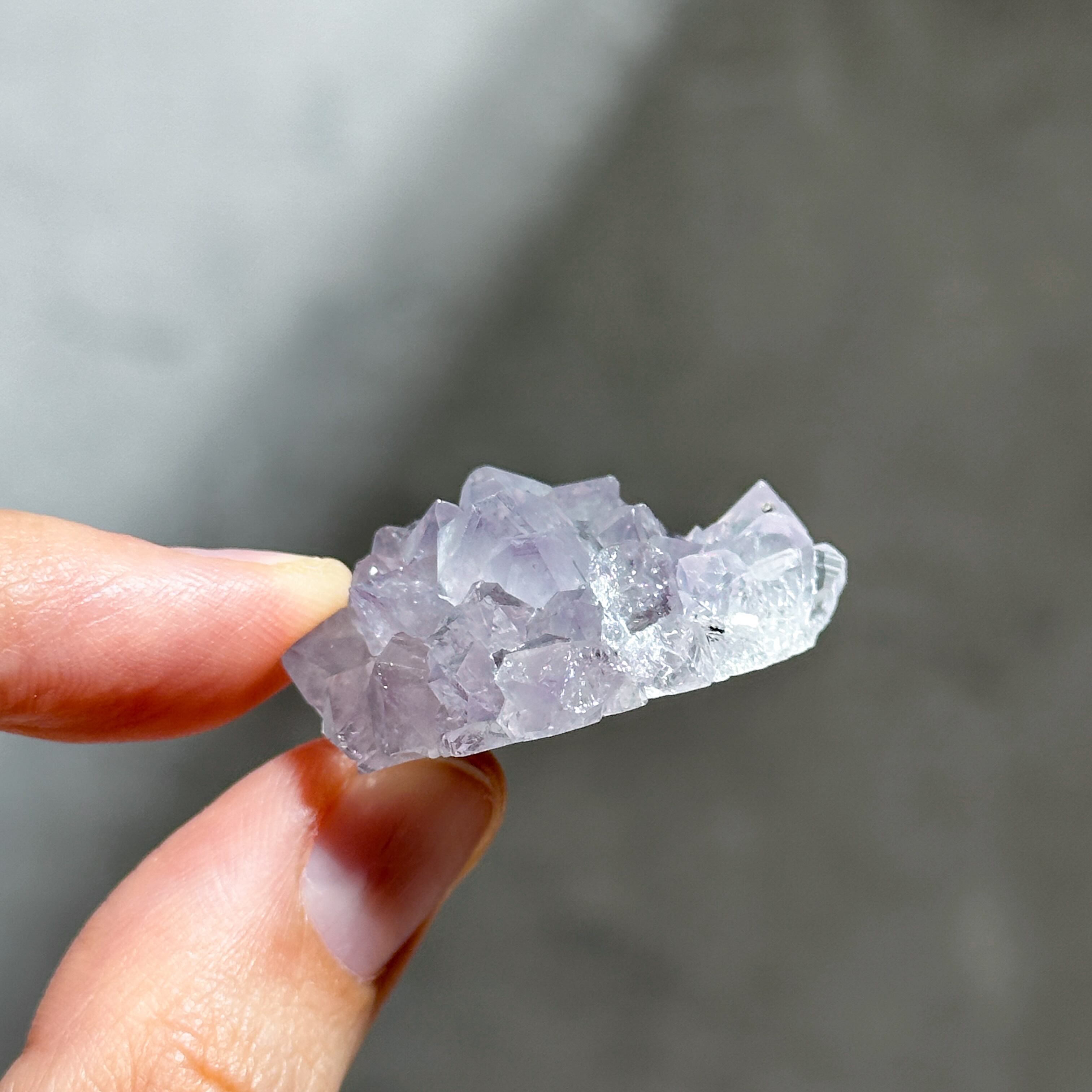 ウルグアイ産フラワーアメジスト 原石44◇ Flower Amethyst ◇天然石