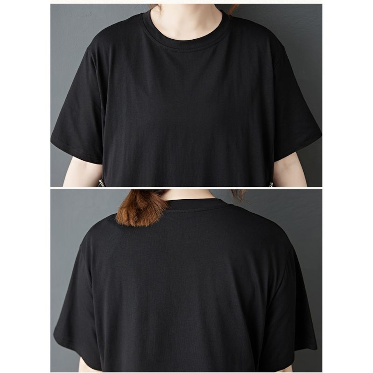 Aライン パッチポケット ワンピース 30195