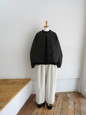 FILUM フィルム　コットンライクツイル サークルジャケット