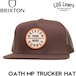 BRIXTON ブリクストン OATH MP TRUCKER HAT スナップバック メッシュキャップ 帽子 メンズ レディース 11627 CHCCH 26SP 日本代理店正規品