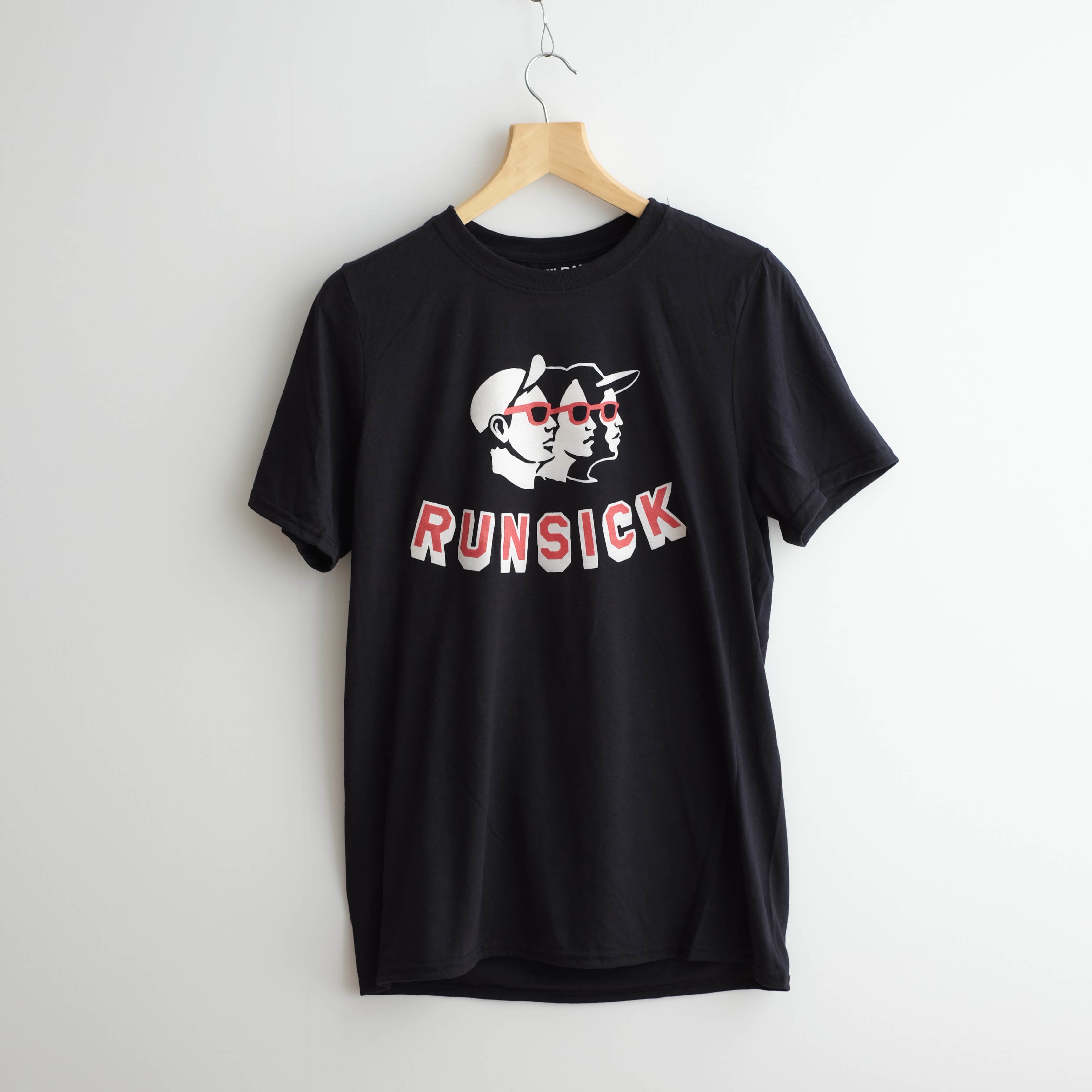 RUNSICK TRIO T-SHIRTS  BLACK