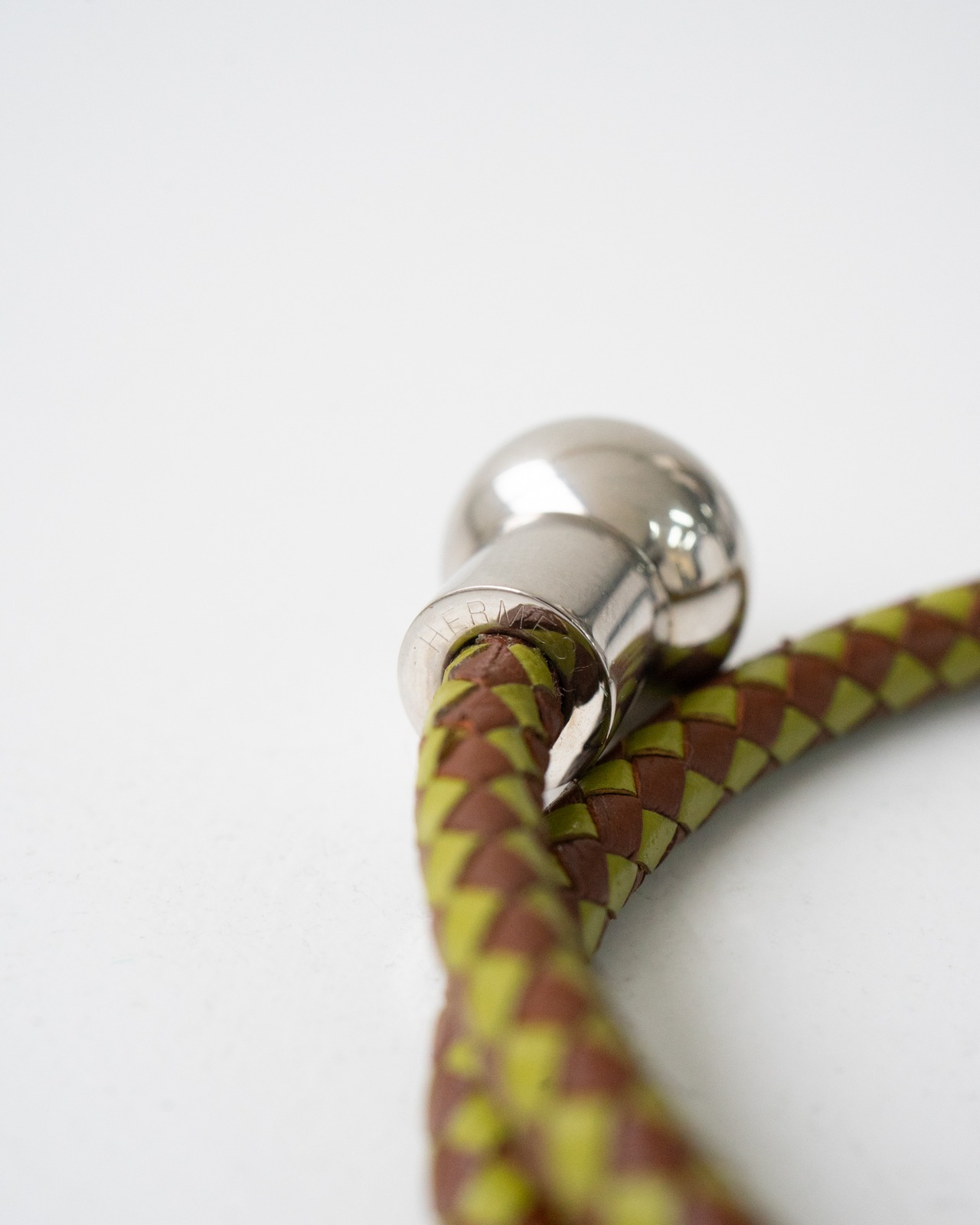 〈Hermès〉Leather Choker