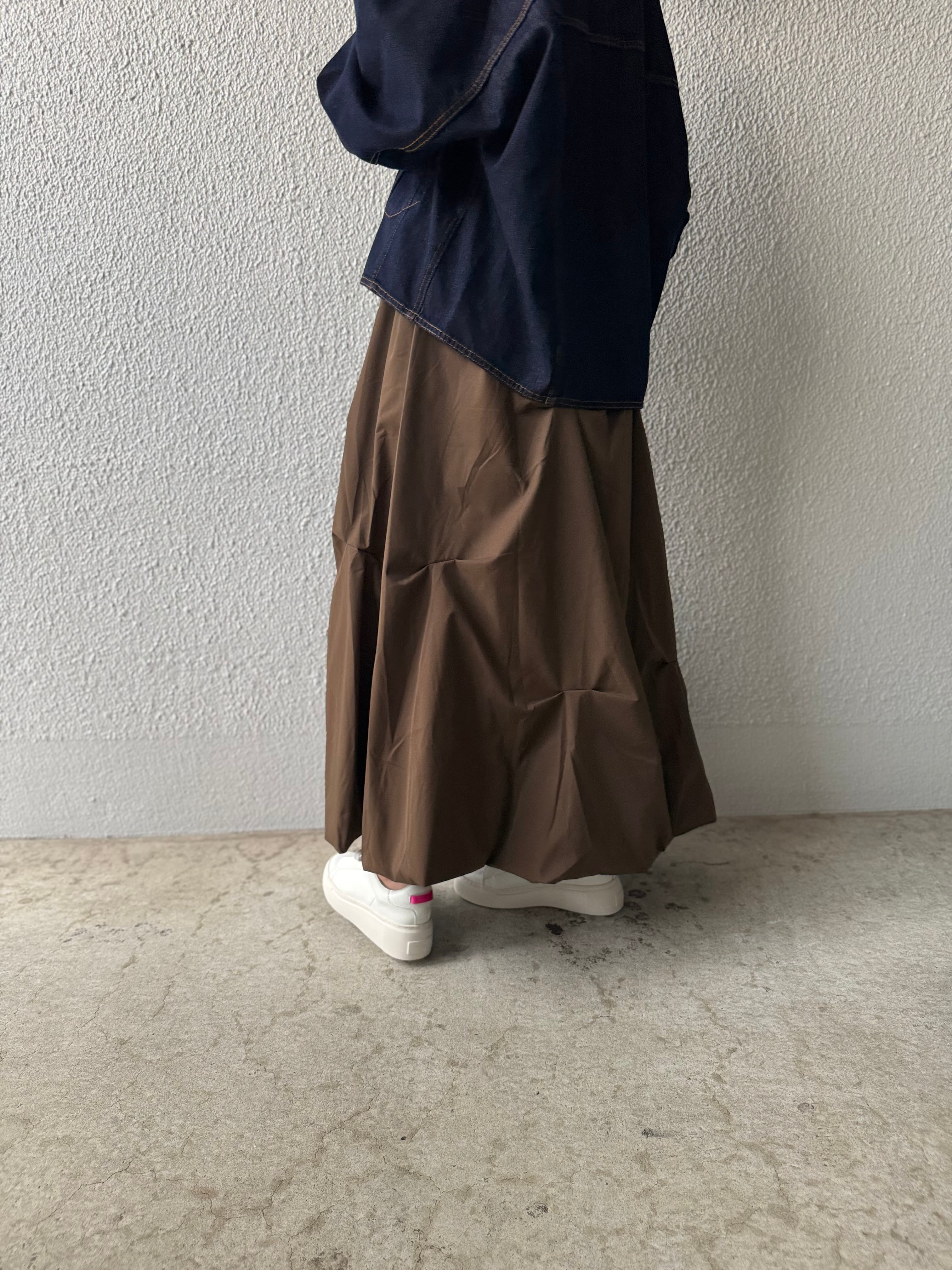 【SELECT】ランダムタックバルーンスカート