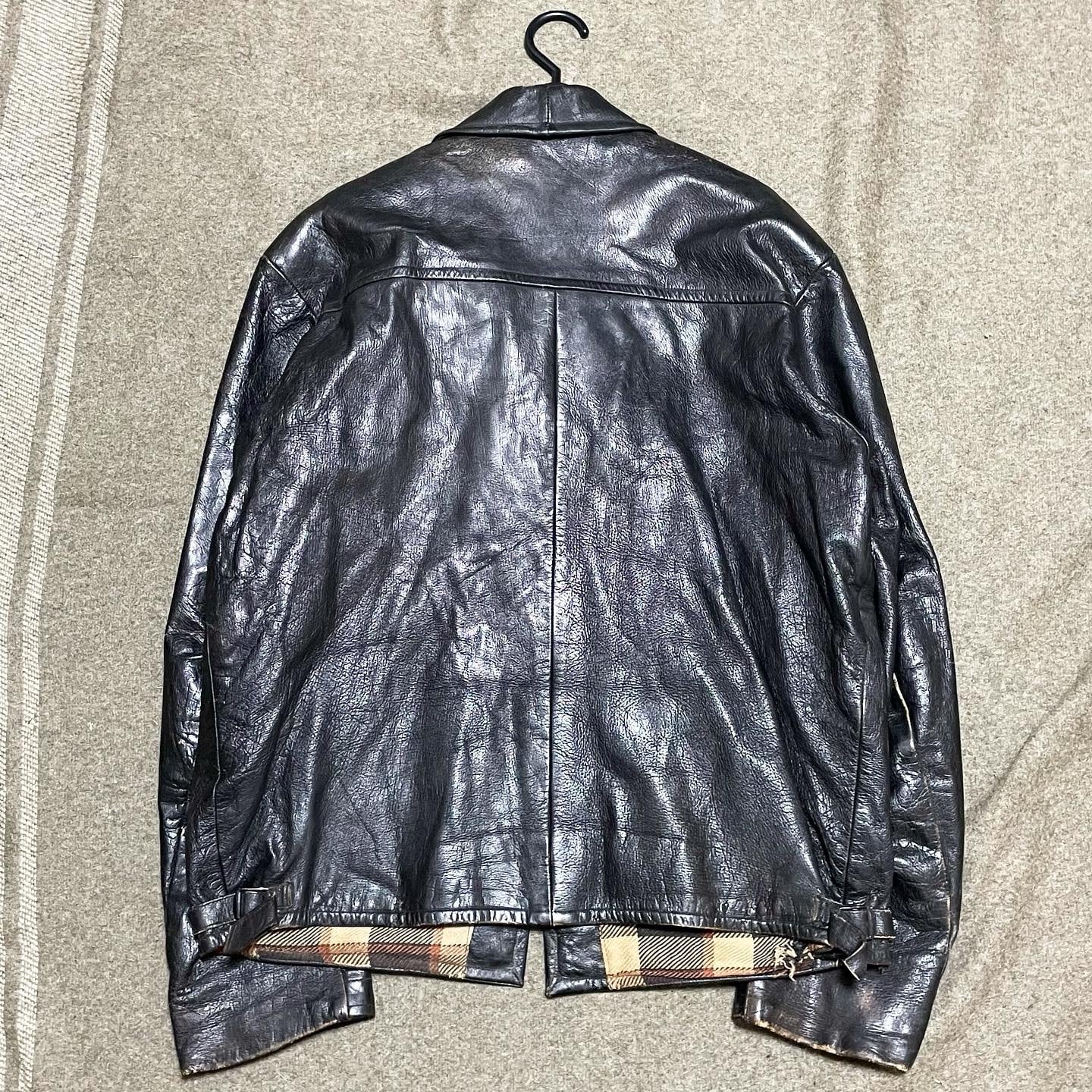 50s 60s Akta Getskinn レザージャケット シングルライダース 50s 60s Akta Getskinn レザージャケット シングルライダース