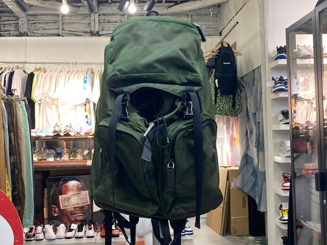 PRADA NYLON BACKPACK OLIVE VZ0065 224125