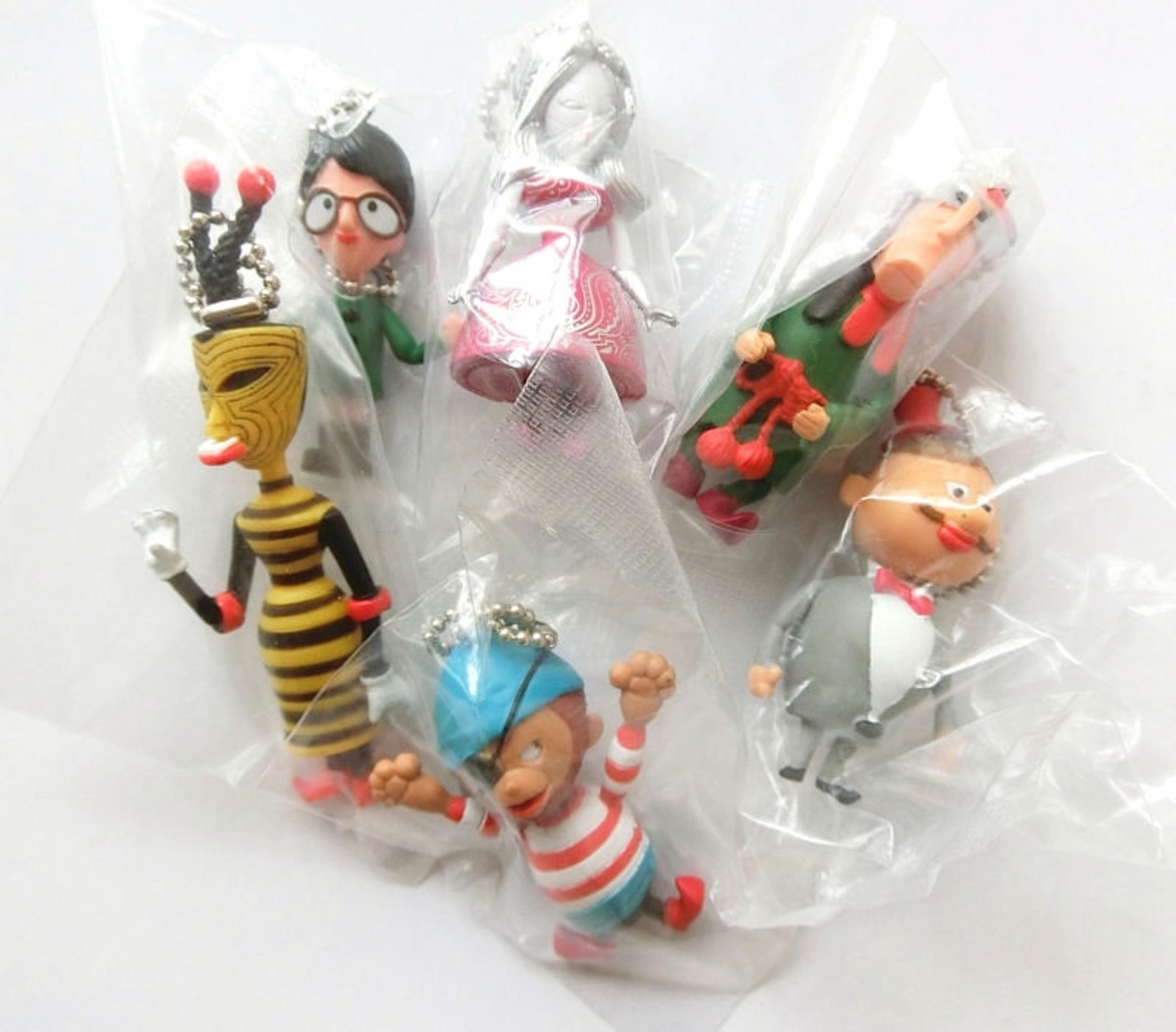 ひょっこりひょうたん島 フィギュアキーホルダーセット | 神戸銀河堂 
