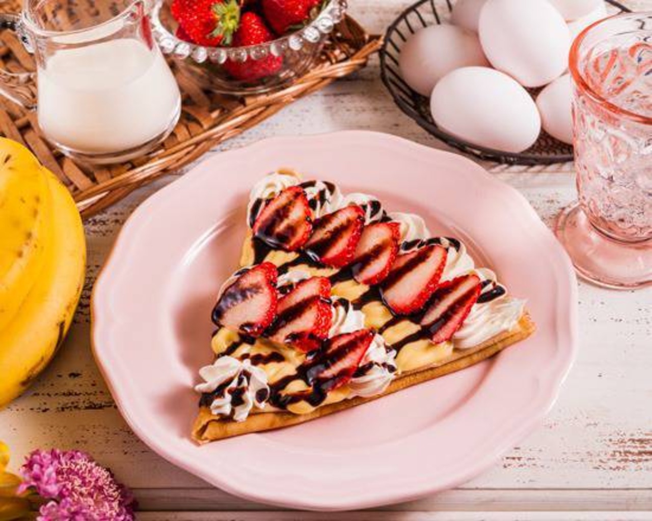 イチゴチョコカスタード生クリーム Strawberry Chocolate Custard Fresh Cream