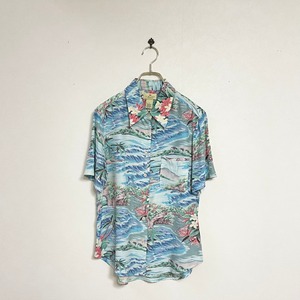 LIMITED 90s Aloha Rayon Shirts S63