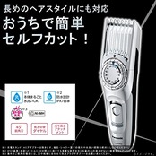 パナソニック ヘアカッター バリカン ショートヘア対応 充電・交流式 シルバー調 ER-GC74-S